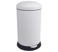 Prosper Poubelle de cuisine, Poubelle 20L, Poubelle à pédale, Fermeture silencieuse, Fabrication française, Seau intérieur amovible avec double anse, BOHEME