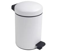 Prosper Poubelle de salle de bains, Poubelle 3L, Poubelle à pédale, Fabrication française, Seau intérieur amovible avec anse, Large pédale BOHEME