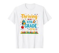 Prospérer à Mon époque de 4e année T-Shirt, Homme, Blanc, XL