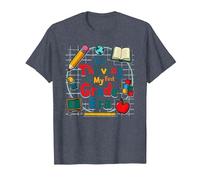 Prospérer dans Mon ère de première année T-Shirt, Homme, Bleu Chiné, XL