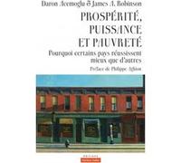 Prospérité, puissance et pauvreté Daron Acemoglu (Auteur), James Robinson (Auteur)
