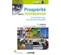 Prospérité sans croissance: La transition vers une économie durable