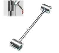 Prosperousk Affectionk Door Hinge Adjustment Tool, Hinge Hole Adjustment Wrench, Double Head 14-19/23-25 mm Door Hinge Wrench for Various Door Hinge Tool (Large)