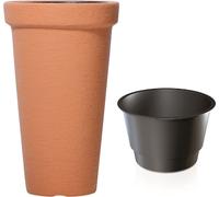 Prosperplast 12452 Pot de fleurs CLASSIC TOWER 40 cm, rose