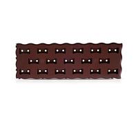 Prosperplast 19123 Paquet de Dalles pour Parterre IKRT1 Marron
