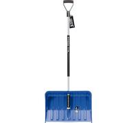 Prosperplast Alpinus Lot de 2 pelles à neige en aluminium - Grande pelle avec manche en aluminium solide, durable et légère | Pelle 55 x 38,5 cm | Longueur totale 145 cm | Idéal pour la neige et la