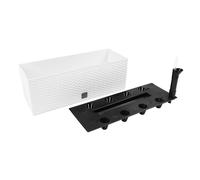 Prosperplast Bac à fleurs RATO CASE blanc 51,4 cm