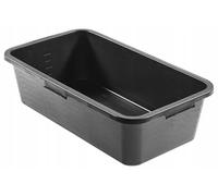 Prosperplast Bac à mortier 80 l - Seau de chantier, de ciment, de gravats, de maçon, de chantier