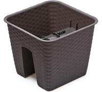 Prosperplast - Boîte à pots carrée (30 cm), grise