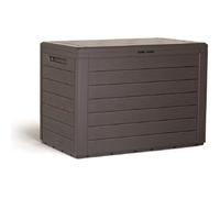 Prosperplast Boîte de jardin verrouillable umbra 190L Woodebox
