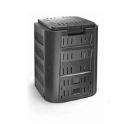 PROSPERPLAST Composteur Compogreen 220L noir 75,3x61x61 cm