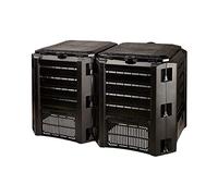 PROSPERPLAST Composteur Compogreen 800L noir 82,6x135x71,9 cm