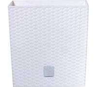 Prosperplast DRTS400L Pot de fleurs RATO LOW 40 cm Couleur : Blanc