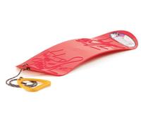 PROSPERPLAST Enfants Snowboard - rouge Planche de glisse avec corde de maintien
