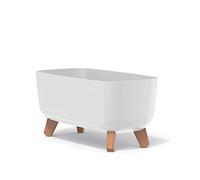 Prosperplast Gracia Case Pot de Fleurs rectangulaire - 19,5 x 39 x 18,7 cm - pour l'intérieur et l'extérieur - Résistant aux intempéries - avec abnehmba