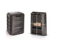 Prosperplast Composteur IKST380C Noir 380 l