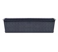 Prosperplast Jardinera Ratolla Fall pour Balcon 13,5 l, Dimensions (mm) 783 x 173 x 150 cm, Anthracite