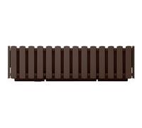 Prosperplast Jardinière à suspendre balcon Pot de fleurs 58cm Marron Boardee Fencycase G