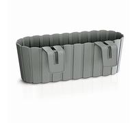 Prosperplast Jardinière de balcon Boardee 4,9 L 38×21×13 cm – Gris de pierre