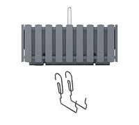 Prosperplast Jardinière de balcon Boardee 38x18x16 cm - Gris de pierre