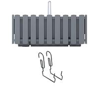 Prosperplast Jardinière de balcon Boardee 58 x 18 x 16 cm – gris de pierre