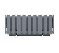 Prosperplast Jardinière de balcon Boardee 58 x 18 x 16 cm Gris de pierre