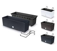 Prosperplast Jardinière de balcon RATO CASE 39x18x19 cm - Anthracite