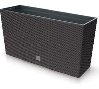 Prosperplast Jardinière Rato Case M avec Insert de Plantation - 77 x 23,5 cm - Marron