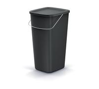 Prosperplast Keden Compacta Q Basic Corbeille à papier noir capacité 25 l