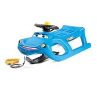 Prosperplast Luge voiture bleu avec volant Zigi-Zet Control