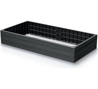 Prosperplast Plateau de jardin 149cm anthracite Base Woody