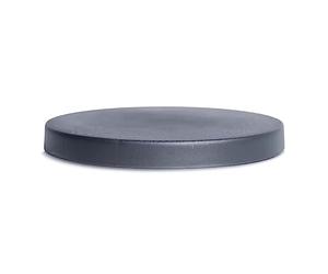 Prosperplast plateau mobile rond en plastique avec 4 roues 29,2 x 29,2 x 4 cm en couleur anthracite