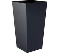 35 L Prosperplast Urbi Square pot plastique haut 35 L avec réservoir en couleur Anthracite, 55 (H) x 29,5 (L) x 29,5 (P) cms