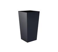 Urbi tall pot 7,2 litres, en plastique, 17 x 17 x 32,5 cm en couleur Anthracite