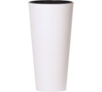 Prosperplast®, Pot de fleur, DTUS250S-S449, Blanc, Boîtier pour insert d'irrigation
