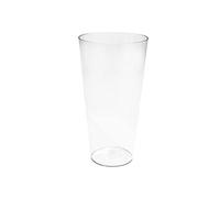 Prosperplast Pot de Fleur Tubus Slim P 20 x 38.1hcm Transparent E5