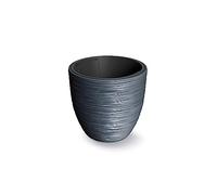 Prosperplast Pot de Fleurs Anthracite avec réservoir Collection Furu 29,8 x 29,8 x 28 cm, capacité 15 l.