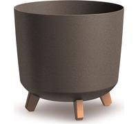 Prosperplast Pot de Fleurs Gracia Tubus - ECO Wood I Café - 1 pcs