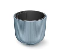 Prosperplast Pot de Fleurs Gris avec réservoir Collection Milly, 34,9 x 34,9 x 29 cm, capacité 22 l.