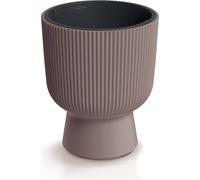 Prosperplast Pot de fleurs Milly cylindrique résistant gel/chaleur/UV Marsala 390 mm
