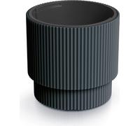 Prosperplast Pot de Fleurs Milly Modern avec Insert de Plantation - Anthracite - ⌀ 29,8 cm