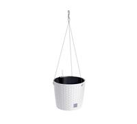 Prosperplast Pot de fleurs RATO blanc 25,6 cm