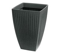 Prosperplast Pot Latia Square High Ø40 x 40 Graphite Granit