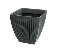 Prosperplast Pot Latia Square MIDL Ø30x30 Graphite Granit