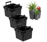 Prosperplast Potting Insert Set Of 3pcs 11 L With Handles H 44,9 Cm Multicolore
