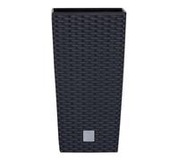 Pot de fleurs pot de fleurs aspect rotin cache-pot insert 4 couleurs 6 taille...