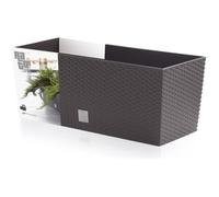 Pot de fleurs avec insert Prosperplast Rato DRTC500 S433 anthracite anthracite
