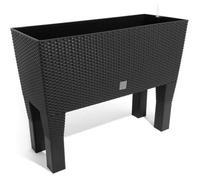 Pot de fleurs jardinière Rato avec pieds pot de fleurs rotin arrosage