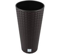 Prosperplast Rato Tubus pot de fleurs avec insert brun 40 cm
