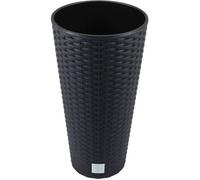 Prosperplast Rato Tubus Pot de fleurs avec insert de 4L anthracite